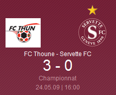 thoune sfc