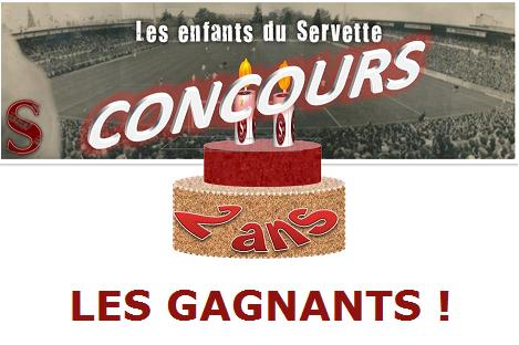 Gagnants concours Gagnants concours