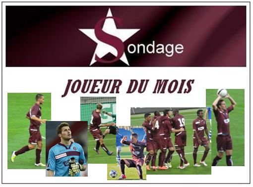 joueur du mois