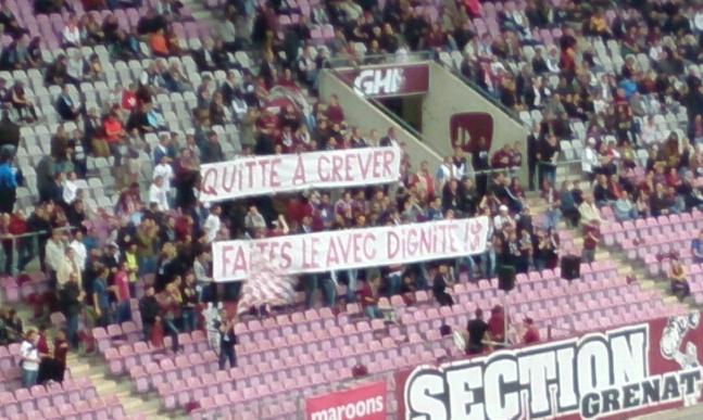 crever dans la dignité