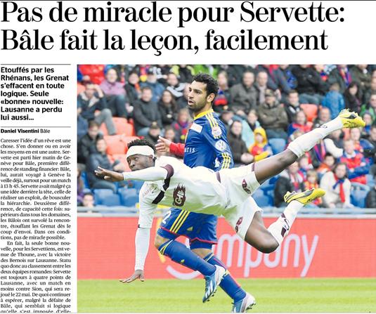 TDG lundi 13 mai 2013