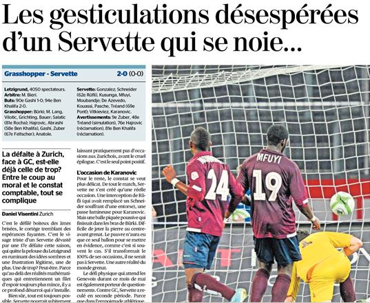 TDG lundi 6 mai 2013