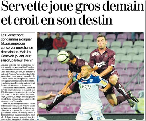 TDG mardi 28 mai 2013