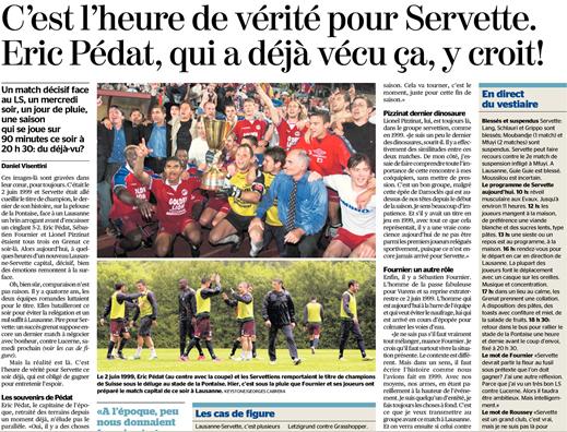 TDG mercredi 29 mai 2013