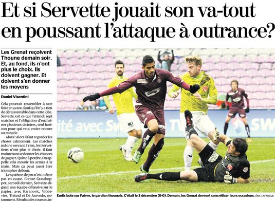 TDG, mercredi 8 mai 2013