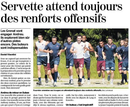 TDG mardi 18 juin 2013