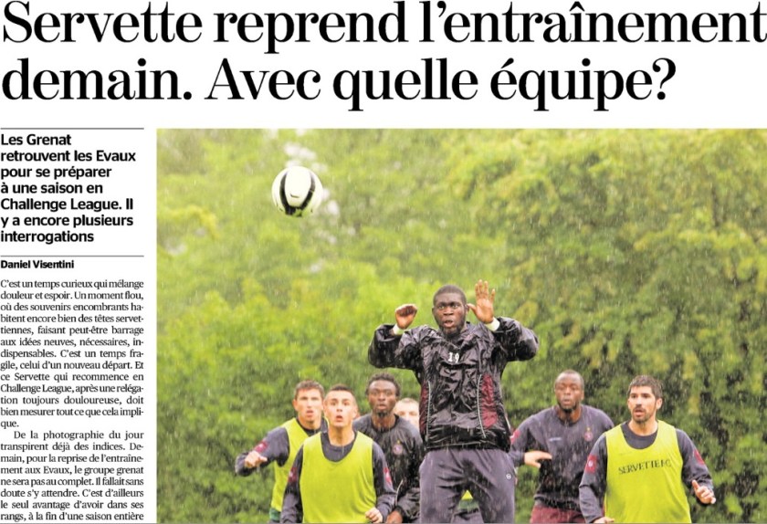 TDG, mercredi 12 juin 2013