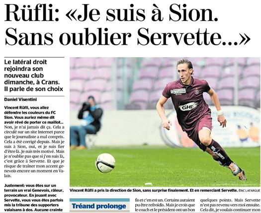 TDG, samedi 15 juin 2013