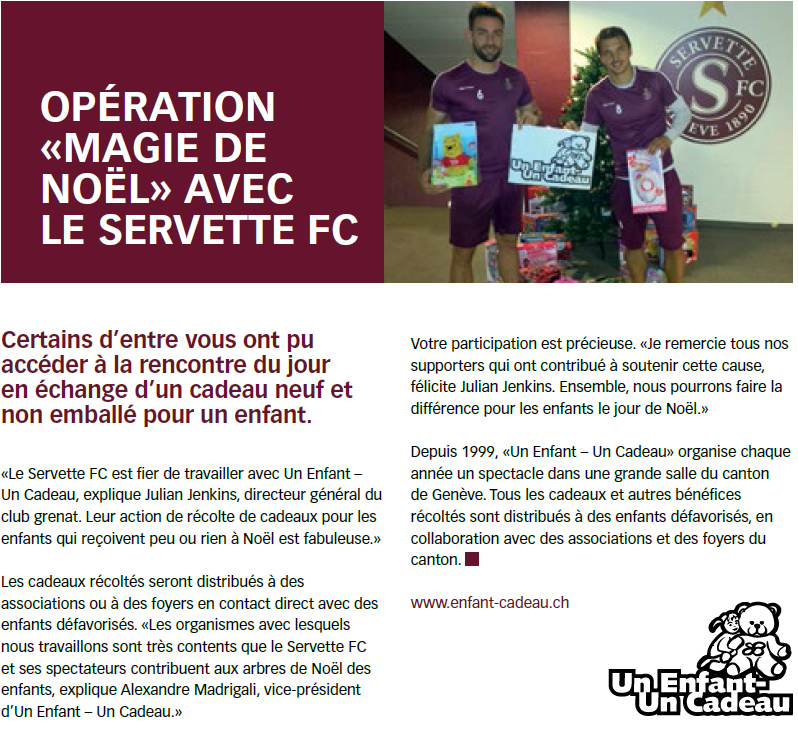 Enfants cadeaux texte